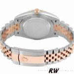 Rolex Datejust 126301 Rose Gold Slate Grey Wimbledon Dial 41MM Mens Replica Watch - Image 6