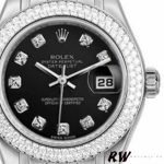 Rolex Masterpiece Pearlmaster 80339 Diamant Bezel 29MM Lady Replica Watch - Image 2