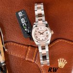 Rolex Datejust 179161 Stainless Steel and Everose Gold Pink Roman Dial 26MM Lady Replica Watch - Image 6