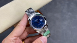 Rolex Datejust 41 Stainless Steel Azzuro Blue Roman Dial M126300 0017 Men's Watch - Image 2