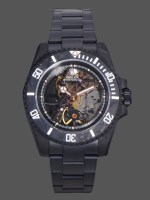 Rolex Submariner Black PVD Andrea Pirlo Project 114060 Skeleton Dial 40mm