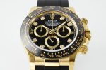 Rolex Daytona 116518LN Yellow Gold Black Diamond Dial 40mm Mens Replica Watch - Image 4