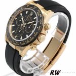 Rolex Daytona 116518LN Black Dial Yellow Gold 40mm Mens Replica Watch - Image 14