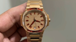 Patek Philippe Nautilus Ladies Rose Gold Gemset Bezel 7118 1300R 001 - Image 2