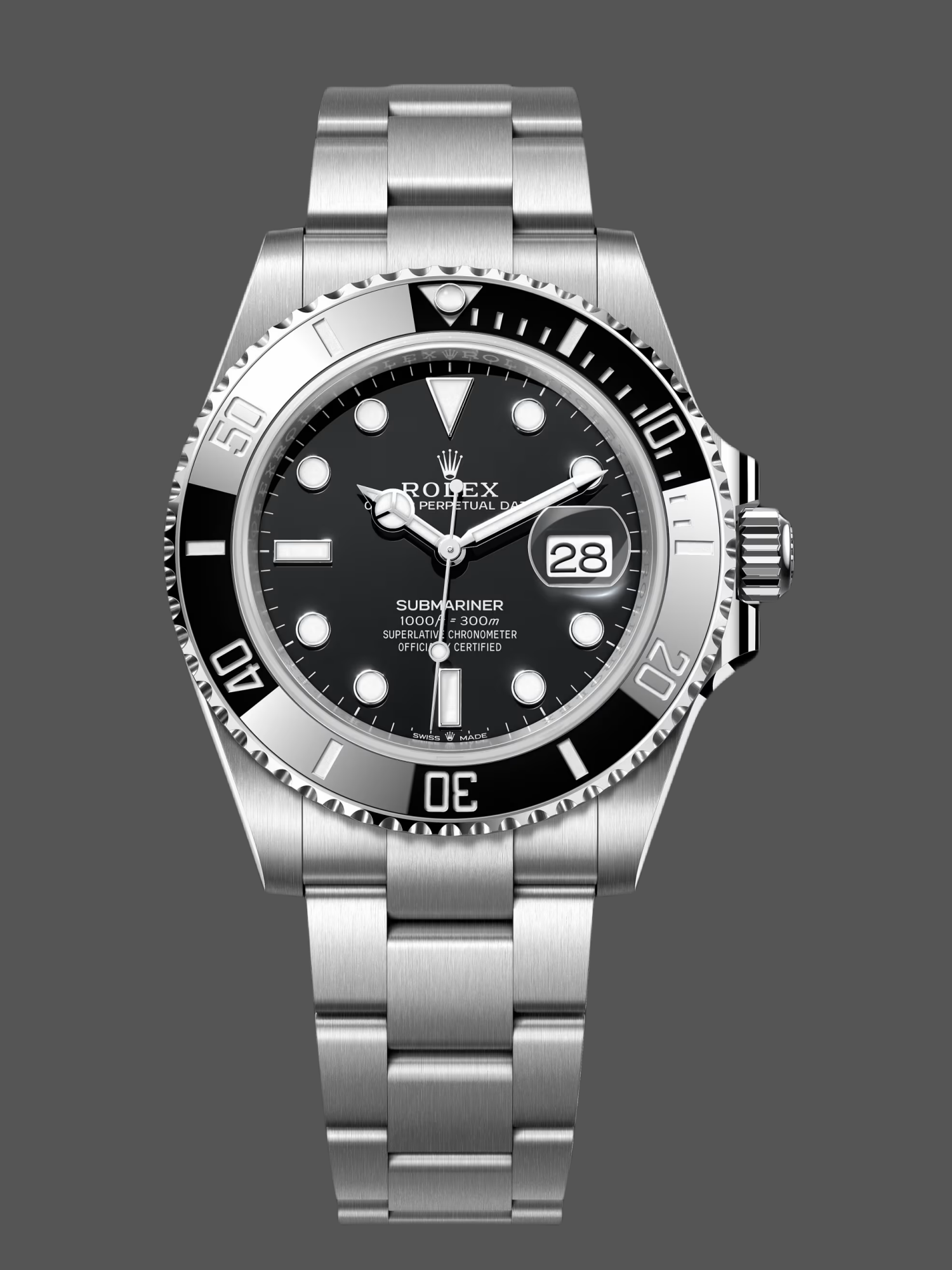 A55F7091-BE5D-18ED-6A68-0D775AEC10F3 Rolex Submariner Date 116610LN Stainless Steel Oyster 41MM Black Dial Mens Replica Watch - Image 1