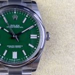 Rolex Oyster Perpetual 41 Green Dial 124300 0005 Men's Watch - Image 5