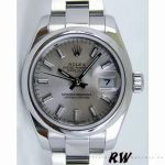 Rolex Datejust 179160 Silver Index Dial Domed Bezel 26MM Lady Replica Watch - Image 2