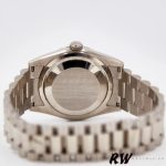 Rolex Day-Date 118206 White Roman Numeral 36mm Unisex Replica Watch - Image 5