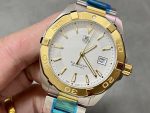 Tag Heuer Aquaracer 18kt Yellow Gold Stainless Steel WAY1151.BD0912 Watch - Image 4