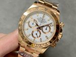 Rolex Daytona 126508 18K Rose Gold White Dial Men's Watch - Image 5