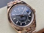 Rolex Sky Dweller 42mm Everose Gold and Slate Grey Dial M336935-0008 - Image 4