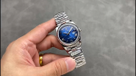 Rolex Day Date 36 White Gold Blue Ombre Dial M128236 0020 - Image 2