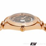 Rolex Day-Date 218235 Chocolate Brown Dial Rose Gold 41MM Mens Replica Watch - Image 4