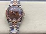 Rolex Datejust 31mm Rose Gold 278271 0004 Chocolate Roman VI Jubilee - Image 3