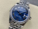 Rolex Datejust 31 Stainless Steel and White Gold Blue Roman Dial m278384rbr 0037 Women's Watch - Image 5