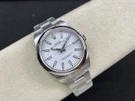 Rolex Oyster Perpetual 114300 White Dial 39mm Mens Replica Watch - Image 7