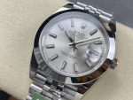 Rolex Datejust 41mm m126300 0004 Silver Stick DIal  Oystersteel Case Domed Bezel - Image 5