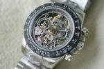 Rolex Daytona 116520 ADG Skeleton Dial Steel Bracelet Steel Case Replica Watch - Image 4