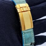 Rolex Daytona 116518 Blue leather strap MOP Dial 40mm Mens Replica Watch - Image 6