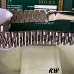 Rolex Day-Date 118209 White Gold Chocolate Brown Dial 36mm Unisex Replica Watch - Image 6