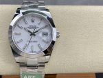 Rolex Datejust 41 Stainless Steel White Dial M126300 0005 Men's Watch - Image 3
