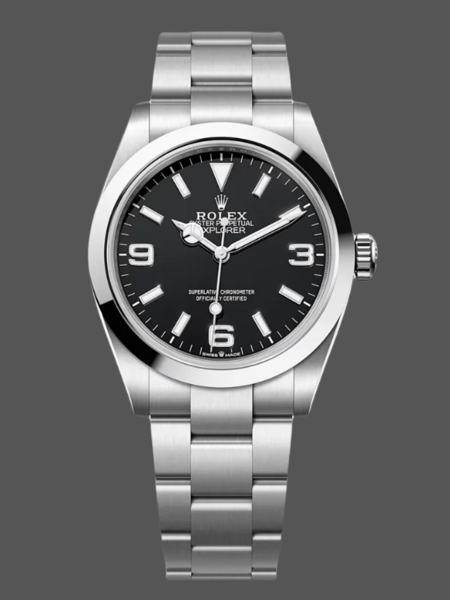 A95E7999-EA95-77A4-615A-86F8E6D6E3E2 Rolex Explorer 224270 Stainless Steel Black Dial 40MM - Image 1