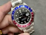 Rolex GMT-Master II 16710 Black Dial Blue Red Pepsi Bezel 40MM Mens Replica Watch - Image 7