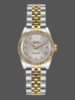 Rolex Datejust 179173 Silver Roman Numeral Dial 26MM Lady Replica Watch