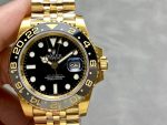 Rolex GMT Master II 40mm m126718grnr 0001 Oyster Bracelet Black Dial Mens Replica Watch - Image 3