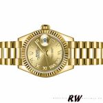 Rolex Datejust 279178 Champagne Roman Dial Fluted Bezel 28mm Lady Replica Watch - Image 4