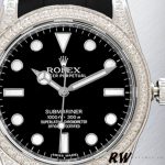 Rolex Submariner 116610 Black Dial Rubber strap 40mm Mens Replica Watch - Image 2