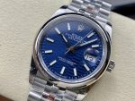 Rolex Datejust 126200 Stainless Steel Automatic Blue Motif Wave Dial 36MM Unisex Replica Watch - Image 5