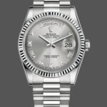 Rolex Day-Date 118239 Rhodium Roman Dial white gold 36mm Unisex Replica Watch
