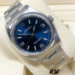 Rolex Oyster Perpetual 116000 Blue Dial 36mm Automatic Unisex Replica Watch - Image 2