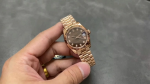 Rolex Datejust 31mm Chocolate Dial Diamond Markers m278275 0010 Women's Watch - Image 2