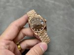 Rolex Datejust 31mm Chocolate Dial Diamond Markers m278275 0010 Women's Watch - Image 6