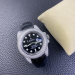 Rolex Submariner Diamond Case Black Dial 116610 40MM Men's Watch - Image 7