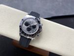 Rolex Daytona 126519LN 0006 40mm Silver Ghost Dial White Gold Oysterflex - Image 6