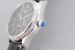 Rolex Cellini Date 50519 Black Leather Black Dial 39mm Mens Replica Watch - Image 5