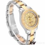 Rolex Yacht-Master 169623 Steel Yellow Gold Champagne Dial 29MM Lady Replica Watch - Image 2