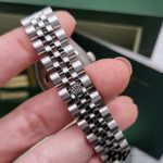 Rolex Datejust 179174 Sunbeam Black Roman Dial Fluted Bezel 26MM Lady Replica Watch - Image 5