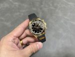 Rolex Daytona 116518LN Black Dial Yellow Gold 40mm Mens Replica Watch - Image 6