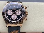 Rolex Cosmograph Daytona 116515LN Rose Gold Black Dial 40mm Mens Replica Watch - Image 3