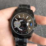 Rolex Sky Dweller PVD Coated Case DIW Limited Edition Black Dial 42MM Men's Watch - Image 3