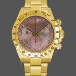 Rolex Cosmograph Daytona 116528 Black MOP Roman Dial 40MM Mens Replica Watch