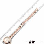 Rolex Datejust 179161 Stainless Steel and Everose Gold White Diamond Dial 26MM Lady Replica Watch - Image 6