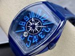 Swiss Franck Muller Framulan V45 Ceramic Yacht Model Blue 45mm - Image 4