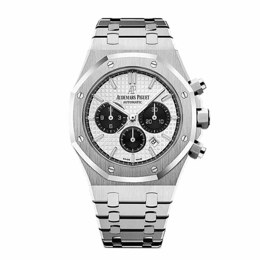 AP-26331-Replica AP Royal Oak Chronograph 26331ST “Panda” Ultra Clone 1:1 - Image 1