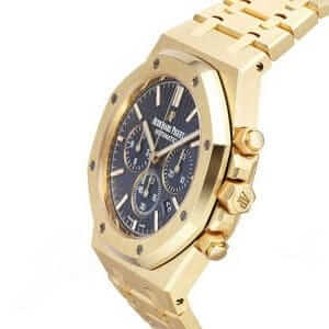 audemars-piguet-gold-royal-oak-blue-left-replica