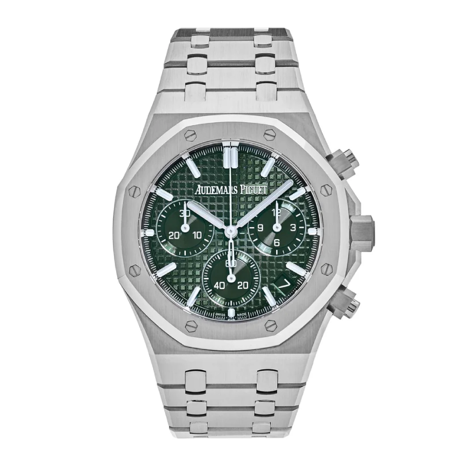 Audemars-Piguet-Royal-Oak-26240ST.OO_.1320ST.08-Green-Dial-Replica Audemars Piguet Royal Oak Offshore 26240ST.OO.1320ST.08 Next Level Replica - Image 1